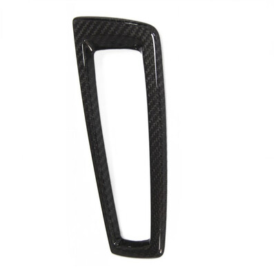 

Eppar New Carbon Fiber Shift Knob Under Cover 1PC Compatible with BMW 6 Series F12 F13 F06 2012-2017 640i 650i