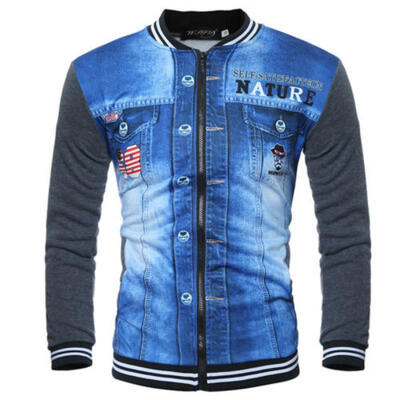 

New Mens Plain Hoodie Zip Up Cotton Hoody Jacket Sweatshirt Zipper Coat