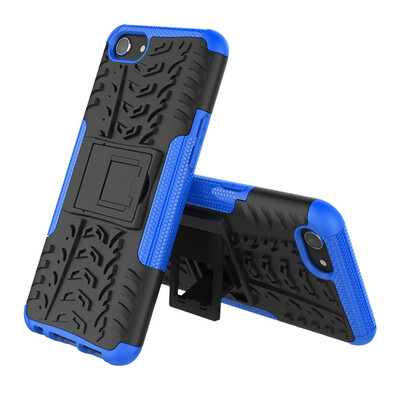 

Fivice OPPO A83A1 Case TPU anti-fall tire pattern back clip bracket phone case
