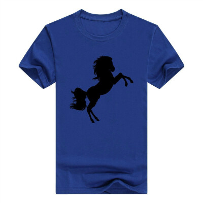 

Black Stallion Horse Silhouette Riding Love T-Shirt