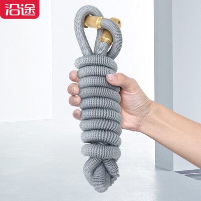 

Telescopic hose hose watering hose set along the way home high pressure car wash water gun set car balcony water pipe extension 75 meters QM3