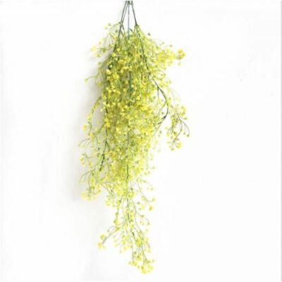 

Hanging Artificial Fake Silk Rose Flower Ivy Vine Garland Wedding Home DIY Decor