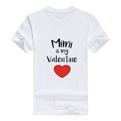 

Baby Gifts For All Mimi Is My Valentine Funny Valentines Toddler Juvy T-Shirt