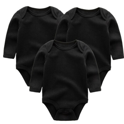 

3PCSLot Print 0-12M Cotton Baby Boy Clothes Clothing Sets Babywear Long Sleeve Baby Clothes Bodysuit Baby Girl Clothes Bebe