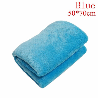 

1PC Soft Sofa Bedding Throw Blankets Solid Double Travel Flannel Plush China Sofa Blanket 11 Colors Home Textile