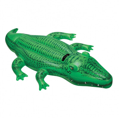 

INTEX Crocodile Pattern Inflatable Paddle Swimming Boat for Kids