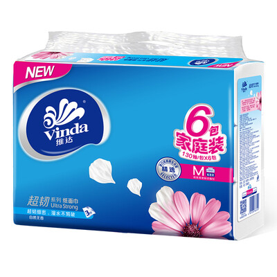 

Vinda (Vinda) pumping paper super tough 3 layer 130 pumping soft pumping * 6 package (in the specifications