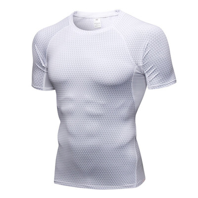 

Fitness Tight Gym Sports Suit Costume Vest Soccer Jerseys Rashgard Man Short T-Shirts