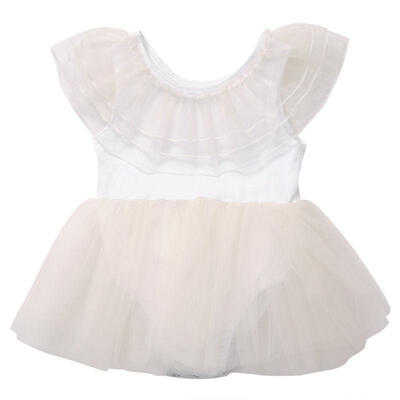 

Lovely Toddler Baby Kid Girl Tutu Romper Dress Jumpsuit Outfit Sunsuit USA Stock