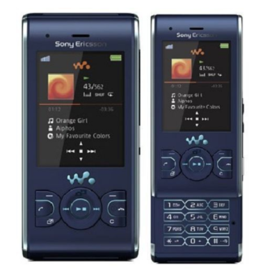 

Original Sony Ericsson W595 Slide Mobile Phone Full Set