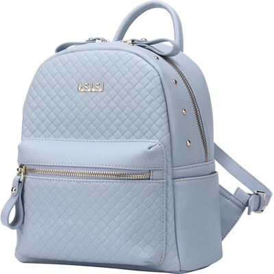 

Sissi Princess P.Sissi Shoulder Bag Fashion Women's Leather Backpack Korean Academy Women's School Bag 1695 Pink