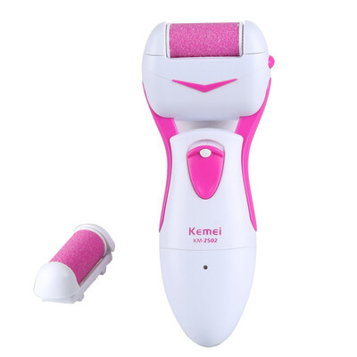 

горячая продажи kemei ухода за ногами инструмент электрической exfoliator аккумуляторные электрической педикюр деформация кожу Remover личной гигиены женщин под ногами