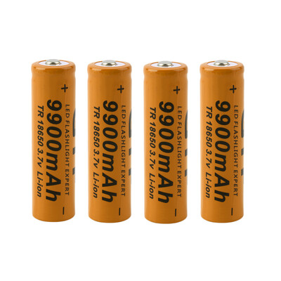 

1шт/2шт/4шт ТР 18650 батарея 3.7 V 9900mAh литий-ионный аккумулятор для светодиодный фонарик
