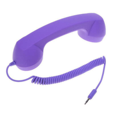 

35mm Retro Radiation Proof Telephone Handset Phone Receiver For Android iPhone