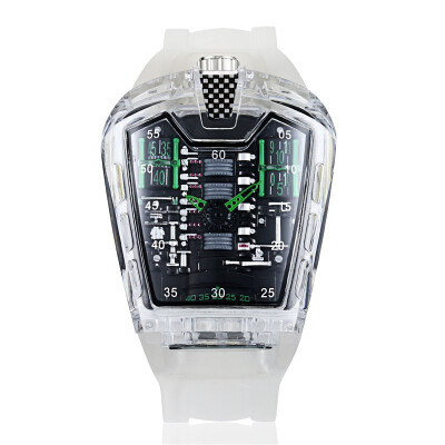 

KIMSDUN K - 725D Men Transparent Waterproof Quartz Watch - MULTI-A