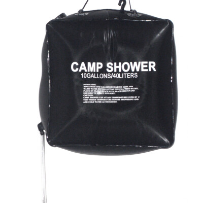 

40L 10 Gallon Camping Hiking Solar Heated Camp Shower Bag Outdoor Shower Water Bag