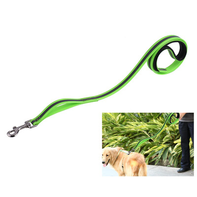 

SSL002TF TPU Reflective Dog Leash Durable Waterproof Safe Pet Leash Strap with Premium Strength Double Handles for Medium Large Do