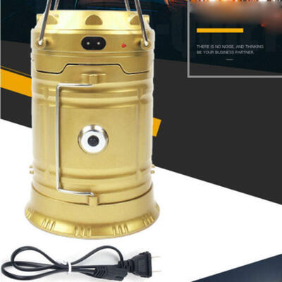 

Solar Outdoor Hanging 6LED Camping Tent Light Bulb Fishing Lantern Lamp Portable