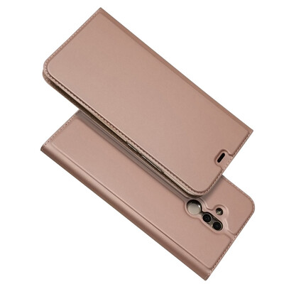 

Huawei Mate 20 Lite Case BasicStock Slim Fit Flip StandCard Slot Premium PU Leather Wallet Case Full Body Protection Anti-Sli
