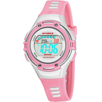 

Childrens electronic watch factory wholesale student sports multi-function night light alarm waterproof electronic watch