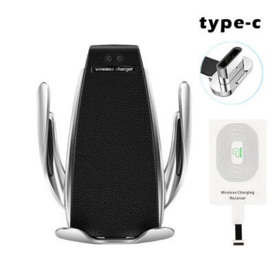 

New Automatic Clamping Wireless Car Charger Mount 2019 Holder for iPhone Samsung