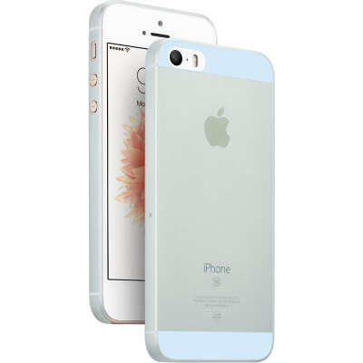

Миллиард цветов (ESR) iPhone SE / 5s телефон оболочки / защитный рукав мобильный телефон устанавливает Apple, 5S защитная оболочка тонкой прозрачной матового синего ледниковых озера крем серии