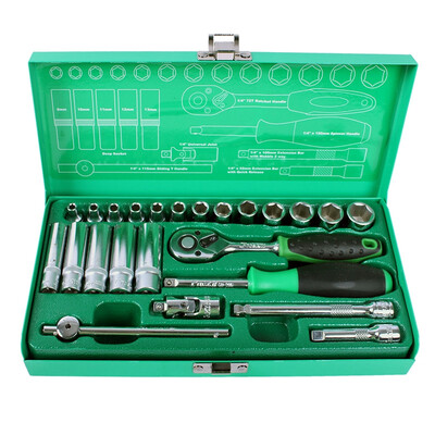 

Pro&39skit SK-22401M 14 inch 24-piece sleeve tool set for automotive repair special