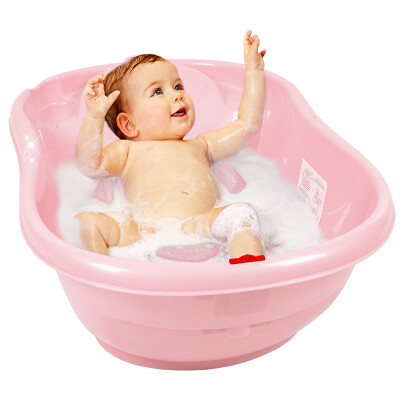 

OKBABY Baby Bathtub Italy Import Baby Bathtub Italy Import Baby Bathtub Newborn Bathtub Large Pearl Powder