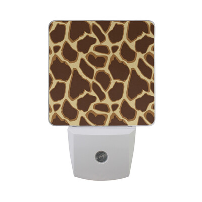 

ALAZA LED Night Light With Smart Dusk To Dawn SensorColorful Polka Dot Pattern Plug In Night Light