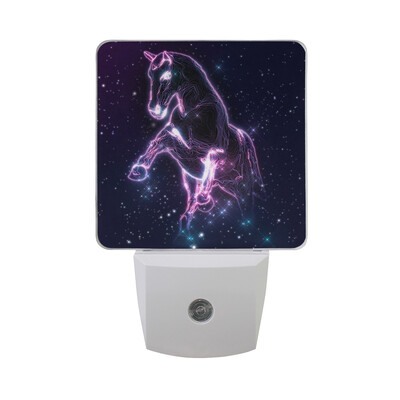 

ALAZA LED Night Light With Smart Dusk To Dawn SensorAngel Of Death On Battlefield Plug In Night Light