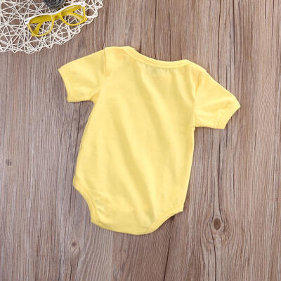 

Cotton Newborn Infant Baby Boy Girls Bodysuit Romper Jumpsuit Clothes Outfits