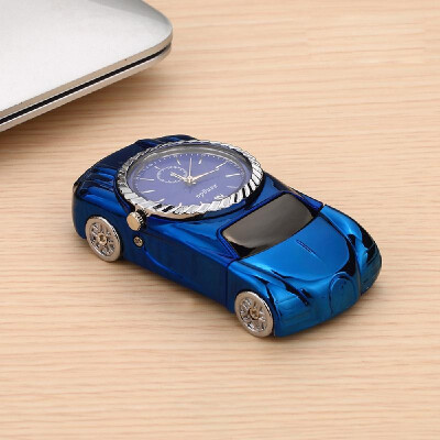 

2-in-1 USB Rechargeable Double-sided Electronic Hit Fire Machine Windproof Flameless Sports Car And Watch Metal Smoking Lighters w