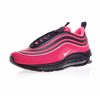 

Original New Arrival Authentic Nike AIR MAX 97 OG Women Cherry Powder Bullet Full Palm Cushion Running Shoes Sport Shoes