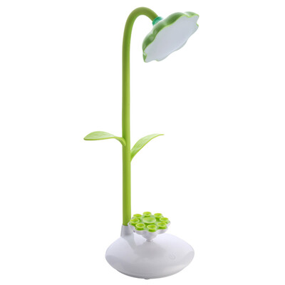 

Fashion Desk Lamp Sun Flower Mobile Phone Stand Table Lamp USB Students Workers Reading Eye Protection Light