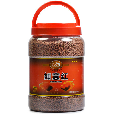 

[Jingdong supermarket] L & H-music live fish food fish food and water feed cold water fish fish fish fish and sapphire fish feed goldfish Koi special food 260g