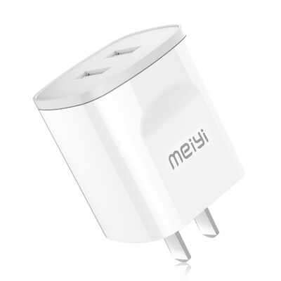 

Meiyi MY-A1 USB порт адаптер питания бис /2.4A универсальные зарядные устройства для портативной зарядки головы белой