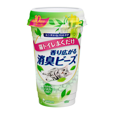 

Japan imported Jiale Zizi Gaines deodorized beads fresh new garden flavor Jiale Lei cat litter dedicated 450ml