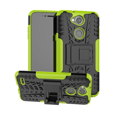 

Fecoprior Case for LG X Power 3 Power3 Back Cover Stand Silicon TPU PC Armor Heavy Rugged Phone Celulars Fundas Coque