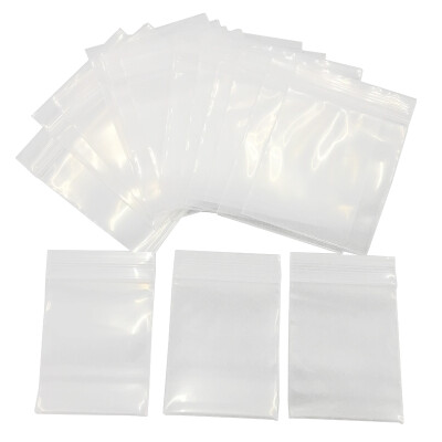 

UpperX 200pcs Plastic Resealable Grip Seal Bags 8cmx12cm