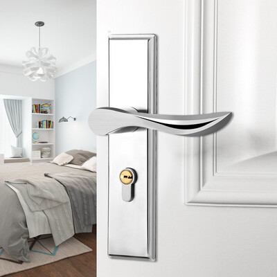 

Plum BLOSSOM door lock indoor door lock stainless steel mute door lock MHF7203-42 236MM