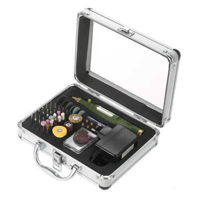 

Multi-functional Mini Electric Grinder Variable Speed Rotary Tool&Accessories Kit Electric Drill Grinding Milling Engraving Po