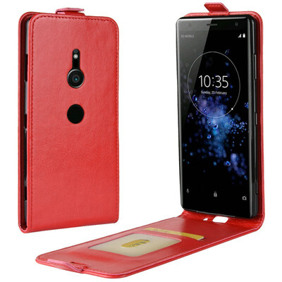 

for Sony Xperia XZ3 WIERSS Flip Leather Case for Sony Xperia XZ3 Retro Wallet Case Leather Cover Cases Fundas Capa