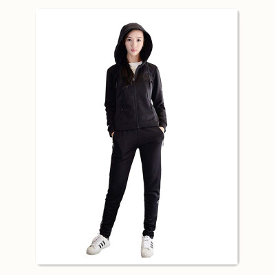 

2018 new comfortable soft womens sweater cardigan suit running fitness Fashion sportswear