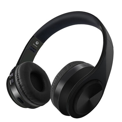 

Fashion Headband Style Bluetooth Stereo Wireless Headphone with TF Card Slot