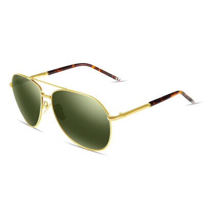 

Wei Gou&39s VEGOOS 3079 polarized sunglasses male frogs mirror driving mirror sunglasses silver frame progressive gray film
