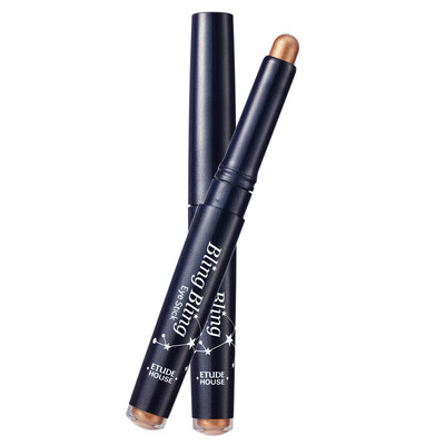 

ETUDE HOUSE colorful eye shadow pen 06BR401 brown planet 14g eye shadow earth color lump lasting color Aili
