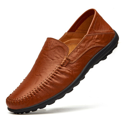 

Four Seasons Casual Leather Shoes with Soft Bottom&Wear Resistant Mens Shoes