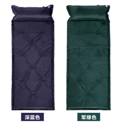 

Single person automatic inflatable pad outdoor mat Nap cushions&waterproof tent pads can be spliced together