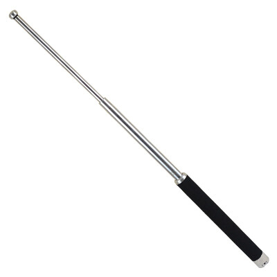 

Gijia Lin (JAJALIN) Savage Valley Series 26-inch A section of super-hard stainless steel three rejection stick stick sticks silver can be broken brick