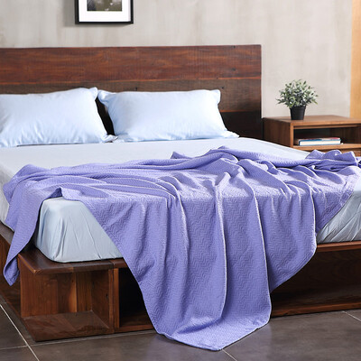 

Ladysoft home office nap cotton knitted summer blanket 150200cm